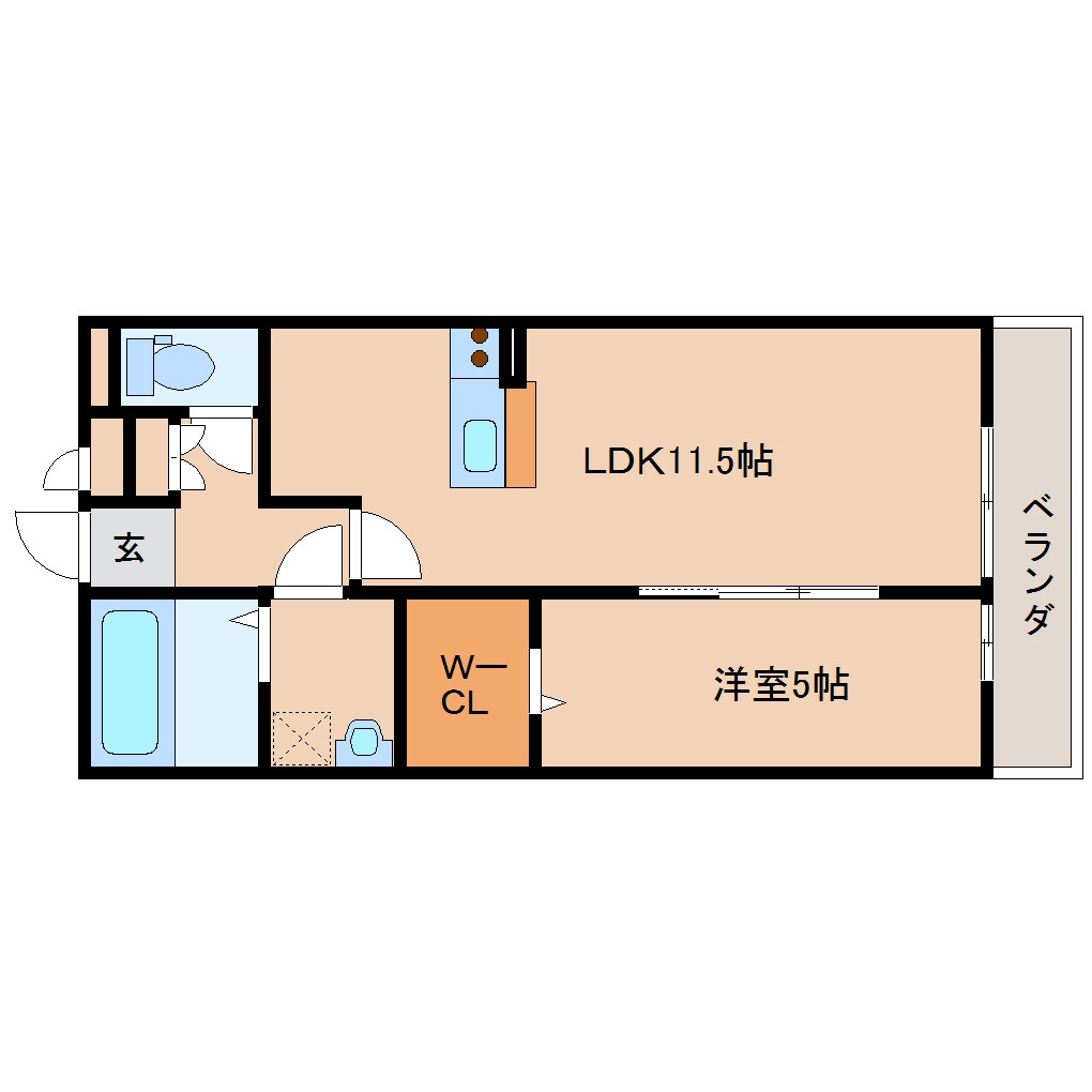 奈良駅 バス14分  西九条町下車：停歩1分 3階の物件間取画像