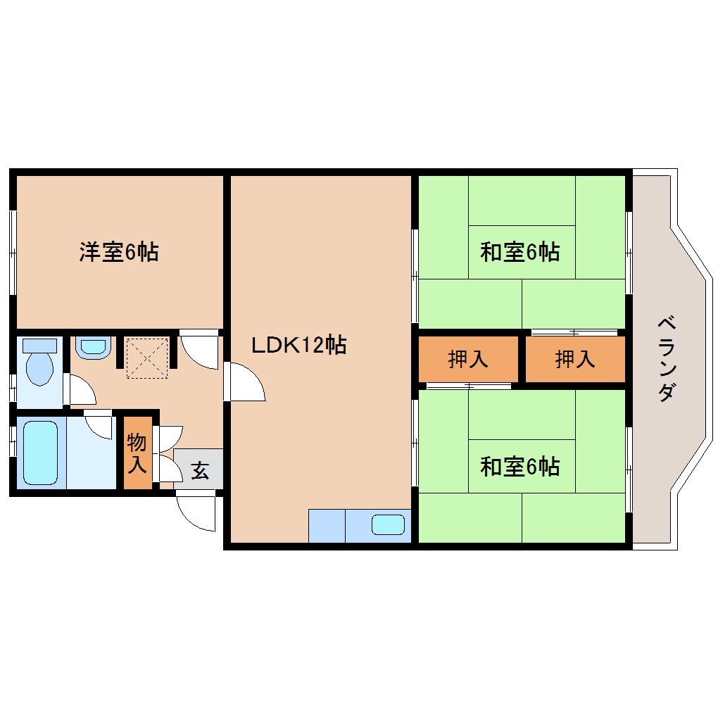 新大宮駅 徒歩13分 2階の物件間取画像