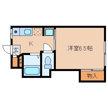 近鉄奈良駅 徒歩14分 1階の物件間取画像