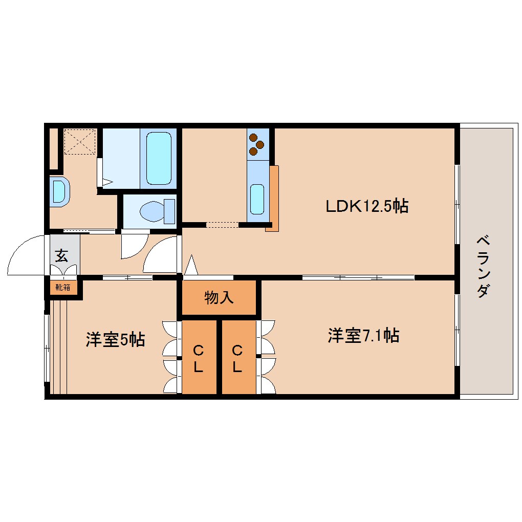 近鉄奈良駅 バス15分  梅美台5丁目下車：停歩1分 1階の物件間取画像