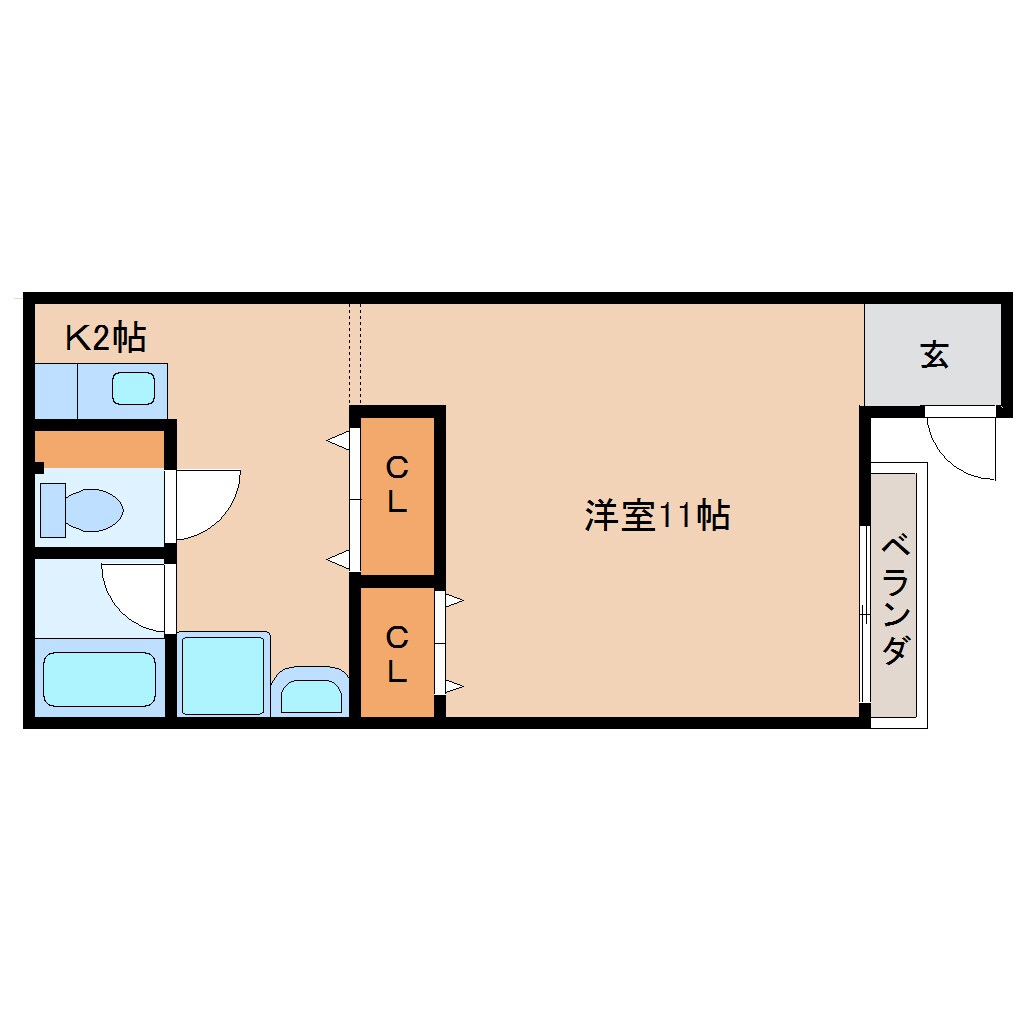 近鉄奈良駅 徒歩26分 1階の物件間取画像