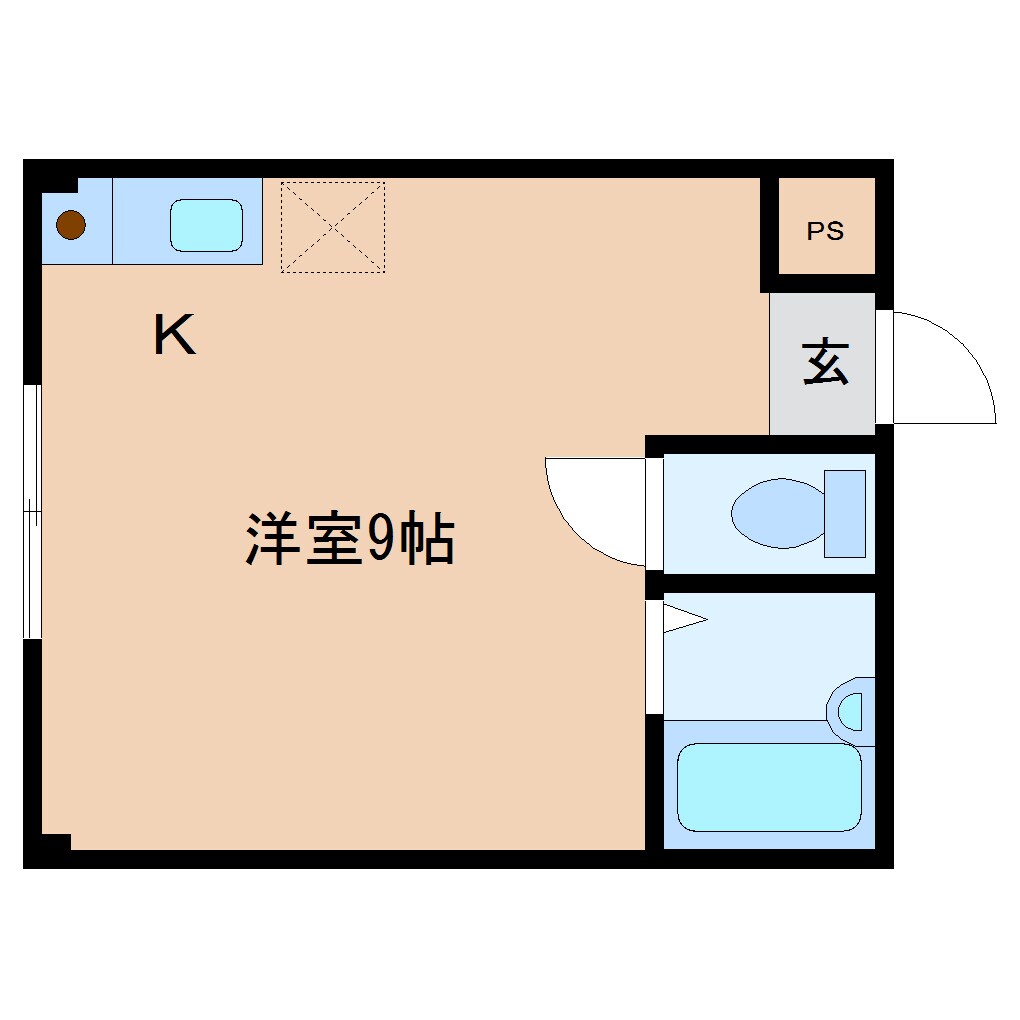 物件間取画像