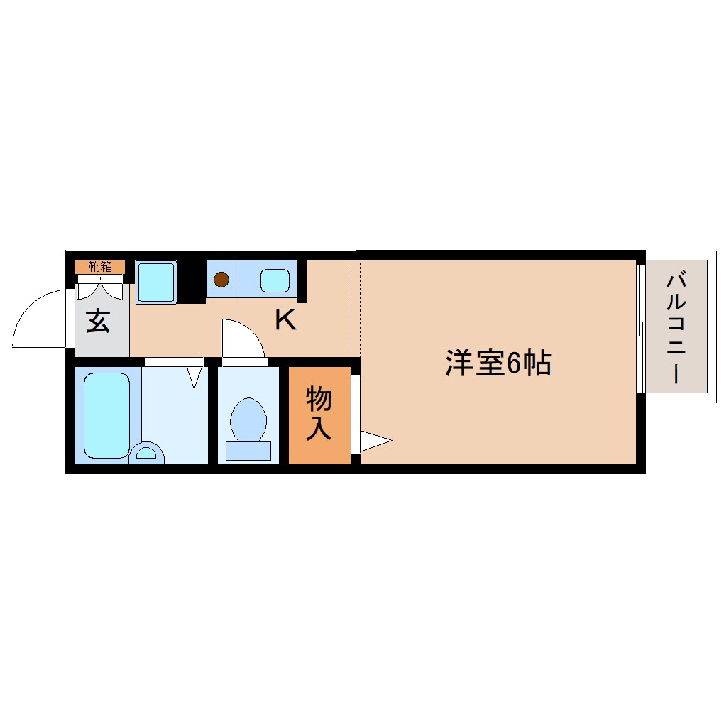 奈良駅 徒歩3分 1階の物件間取画像