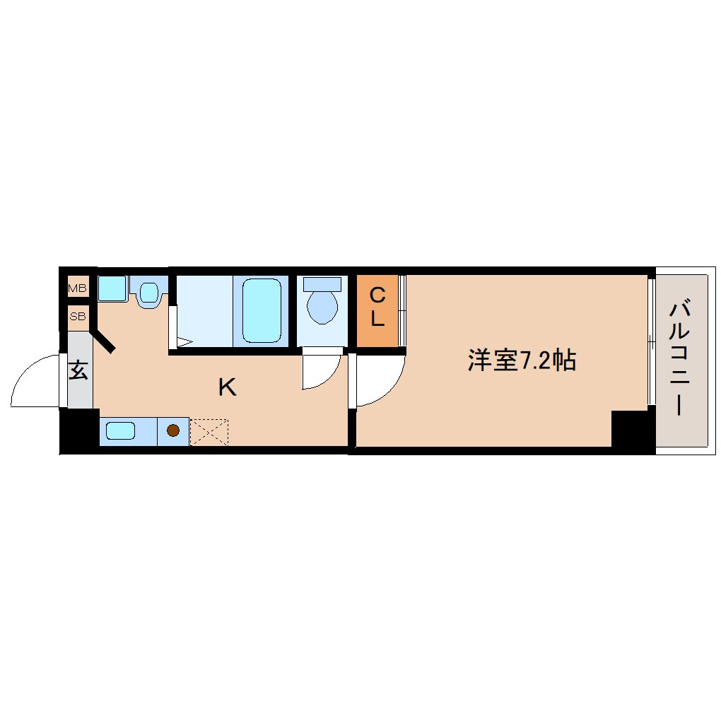 新大宮駅 徒歩2分 3階の物件間取画像