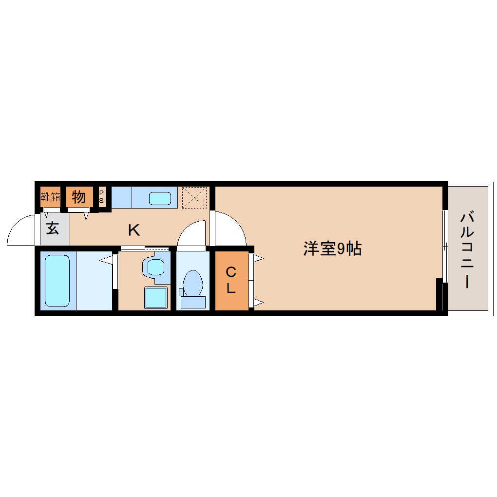 新大宮駅 徒歩8分 2階の物件間取画像