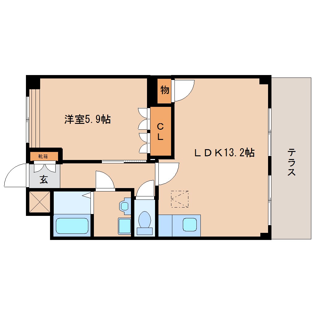 近鉄奈良駅 バス15分  木津南ソレイユ下車：停歩10分 1階の物件間取画像