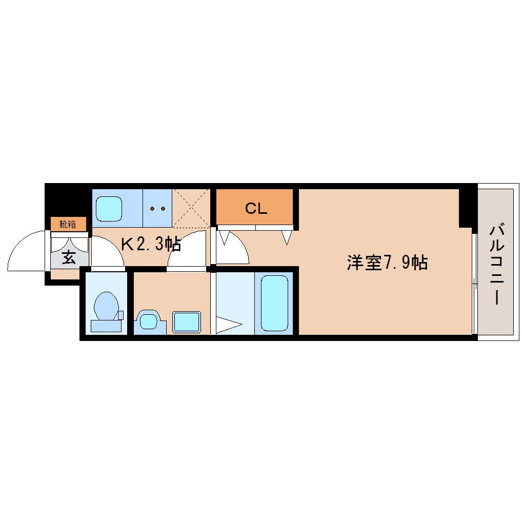 奈良駅 バス15分  大和ハウス前下車：停歩6分 3階の物件間取画像