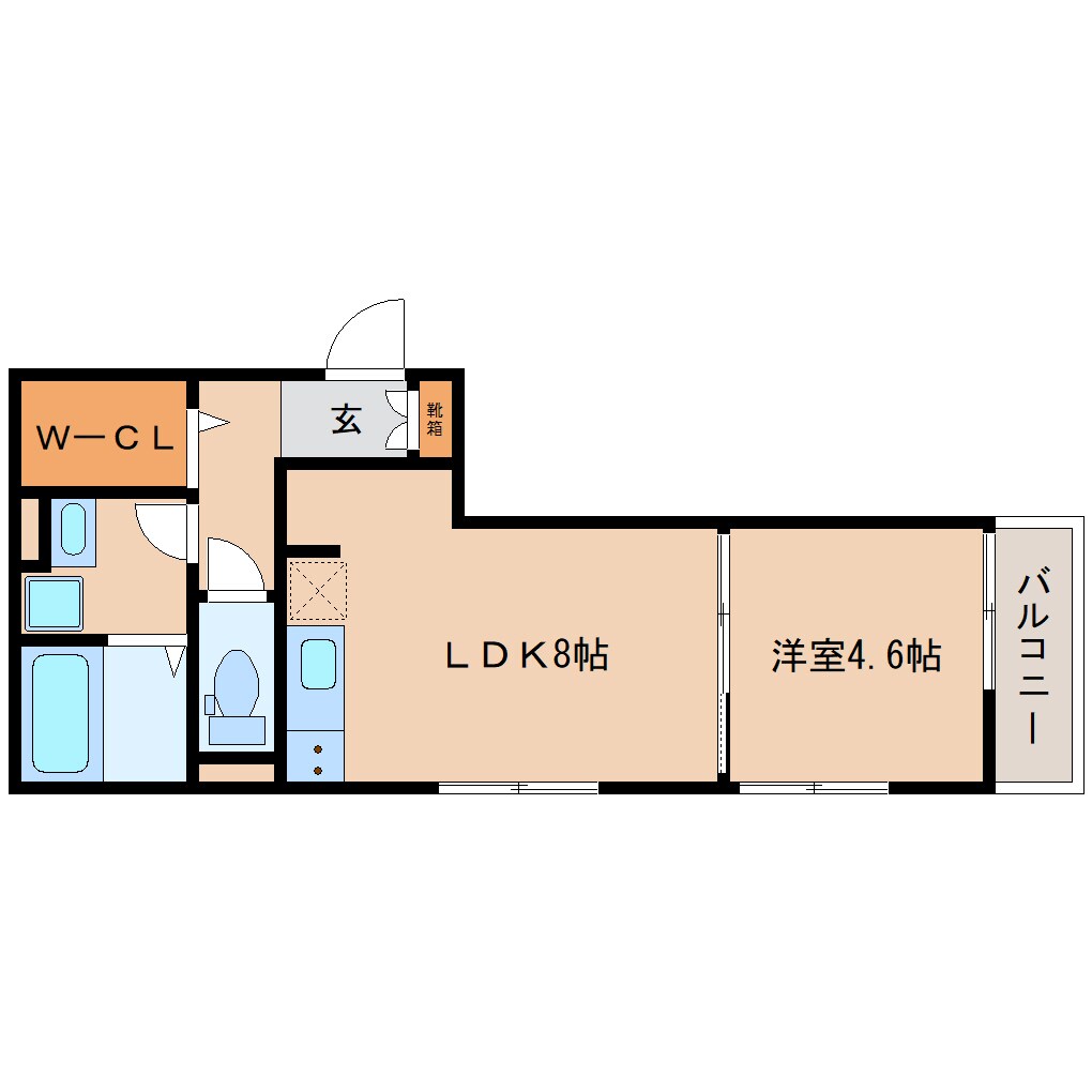 近鉄奈良駅 徒歩2分 3階の物件間取画像