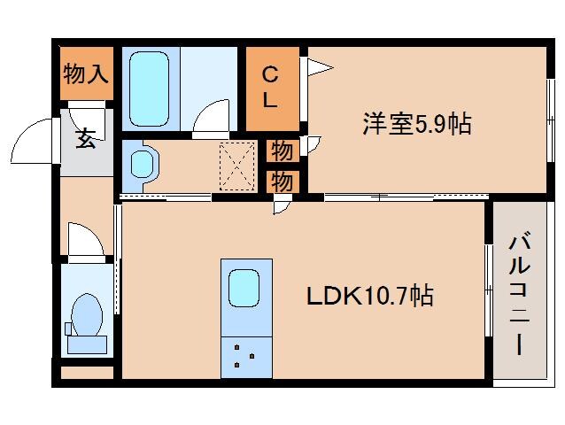 新大宮駅 徒歩5分 4階の物件間取画像