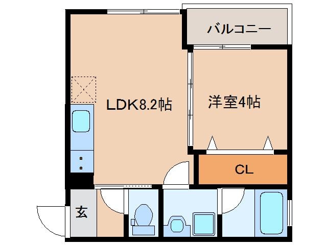 近鉄奈良駅 徒歩12分 2階の物件間取画像