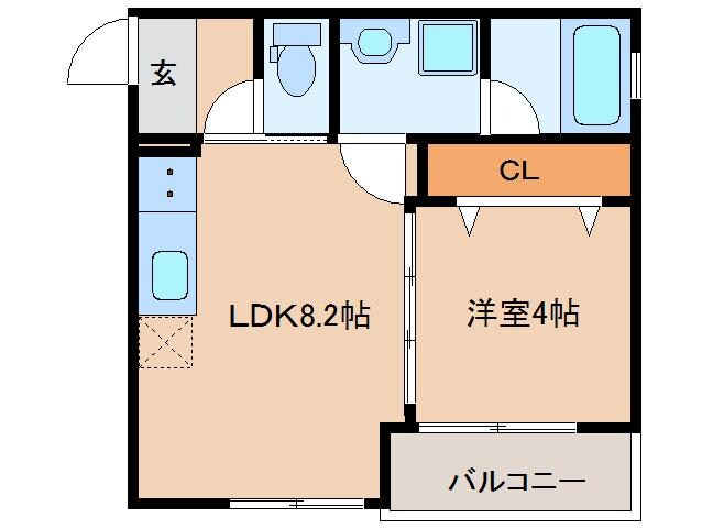 近鉄奈良駅 徒歩12分 3階の物件間取画像
