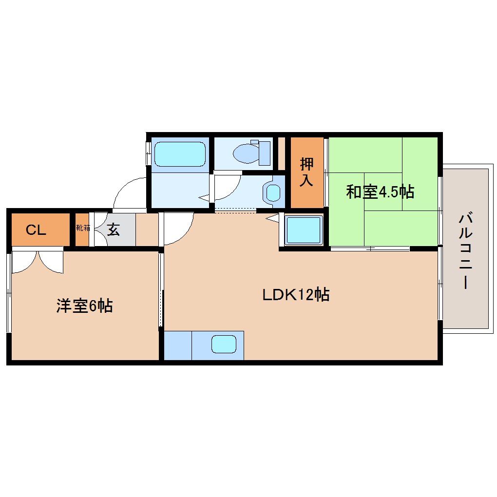 新大宮駅 徒歩15分 1階の物件間取画像