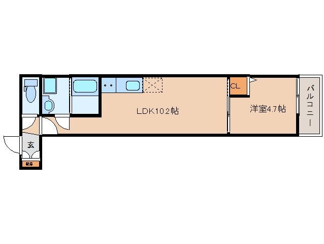 新大宮駅 徒歩7分 2階の物件間取画像