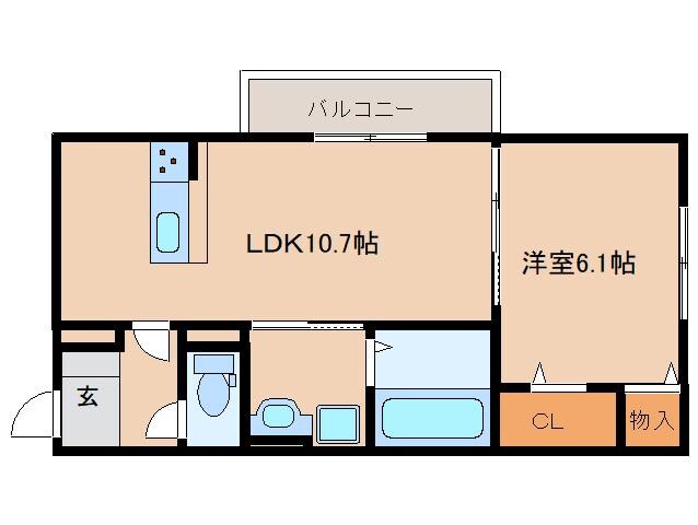 新大宮駅 徒歩11分 1階の物件間取画像