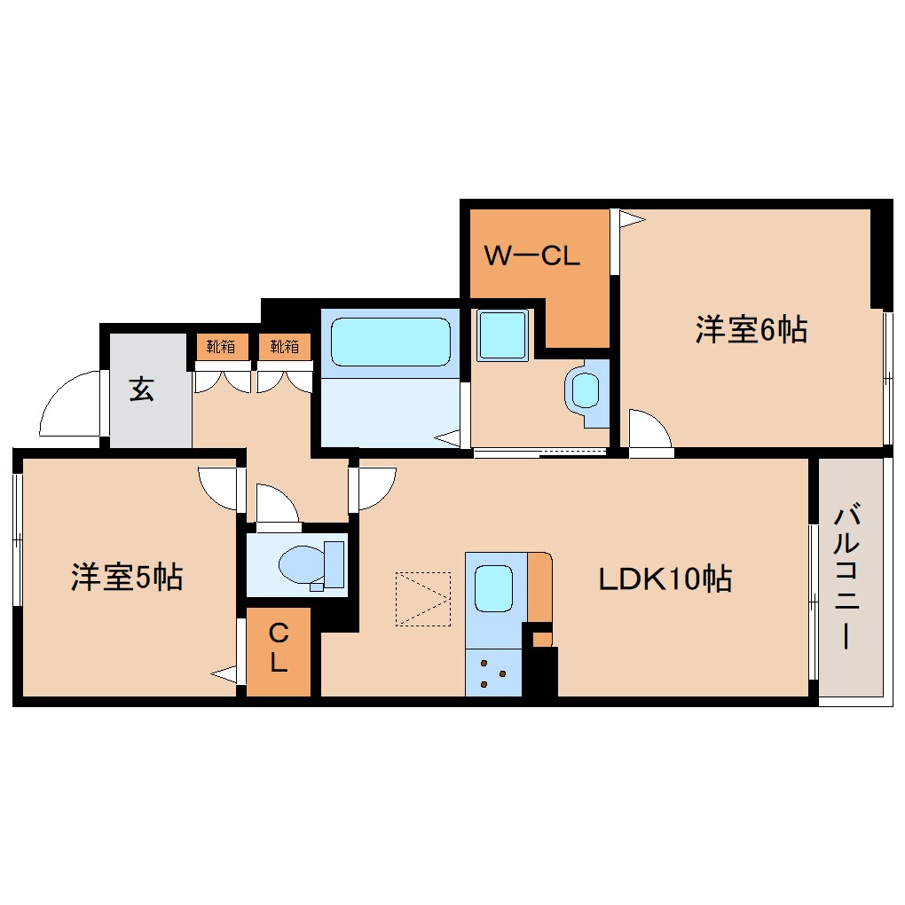 奈良駅 バス10分  宮の森町西口下車：停歩5分 1階の物件間取画像