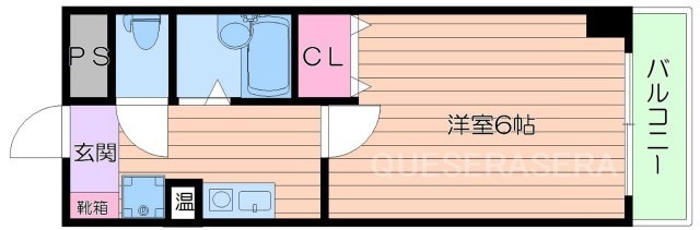 コンチェルト豊津の物件間取画像