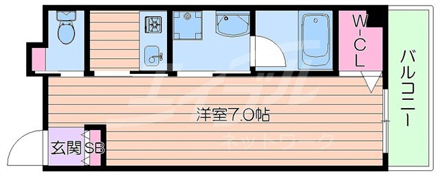 ル・ソレイユ千里山の物件間取画像