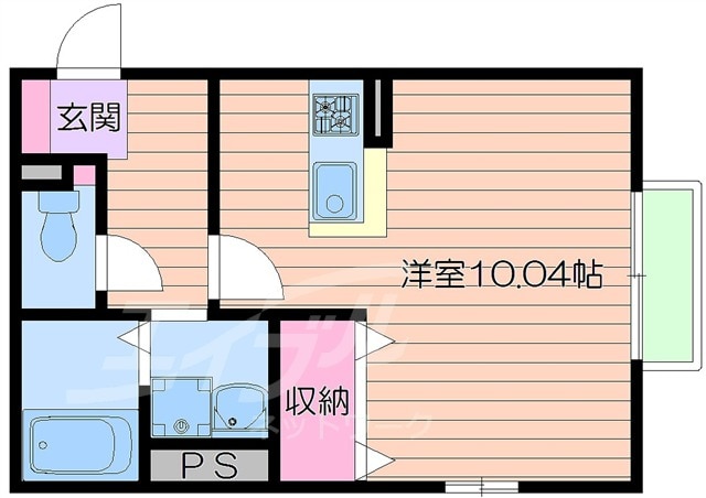 ボヌールの物件間取画像