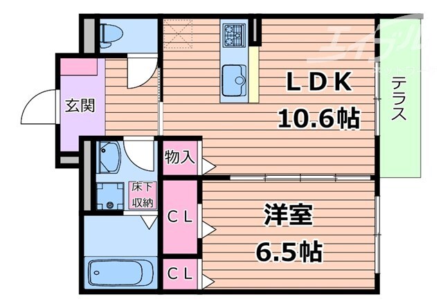 Flat Comfy　豊中の物件間取画像
