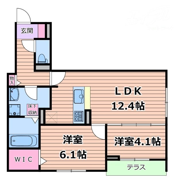 Flat Comfy　豊中の物件間取画像