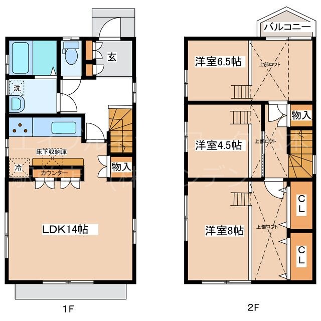 ベルク沢村の物件間取画像