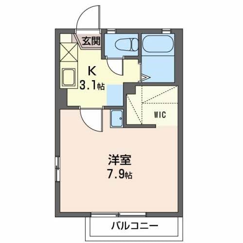 フレグランスかわいの物件間取画像