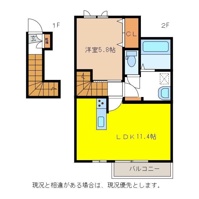 和の物件間取画像