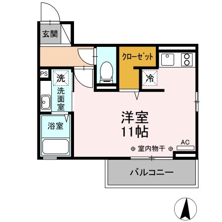 グランスクエアI番館の物件間取画像