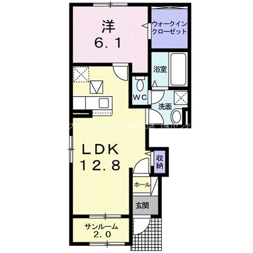 アガパンサスの物件間取画像