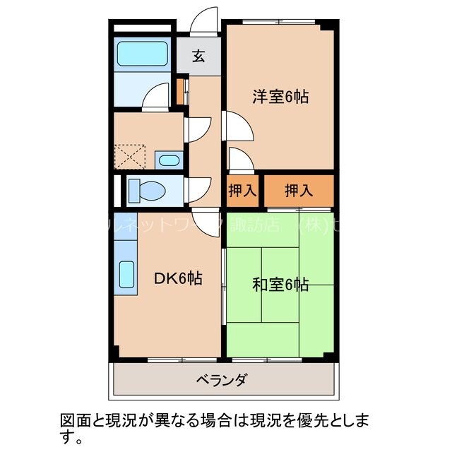 リンピア伊加里の物件間取画像