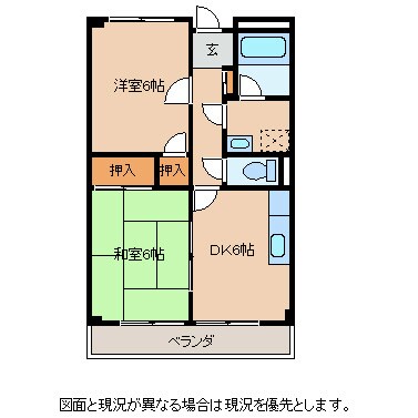 リンピア伊加里の物件間取画像