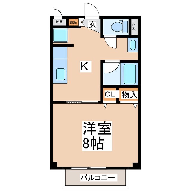 物件間取画像