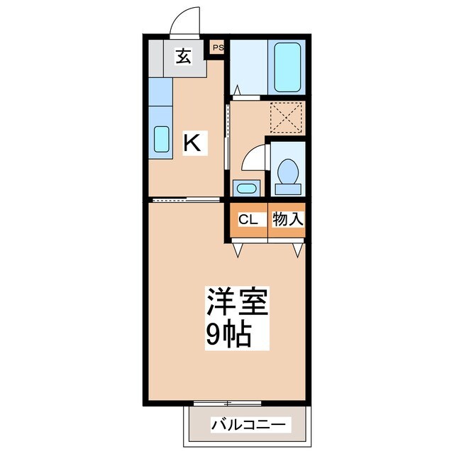 フロレゾンHORIの物件間取画像