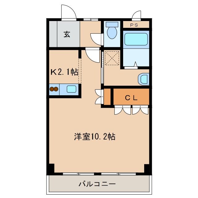 ルミナス三好町の物件間取画像