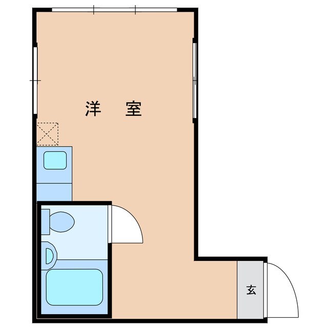 ルミエール常田の物件間取画像