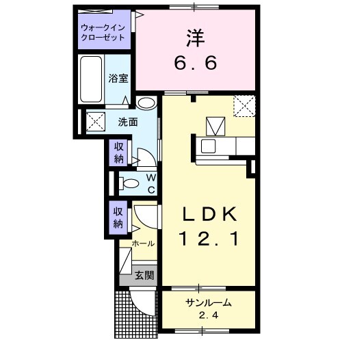 赤坂上駅 徒歩10分 1階の物件間取画像