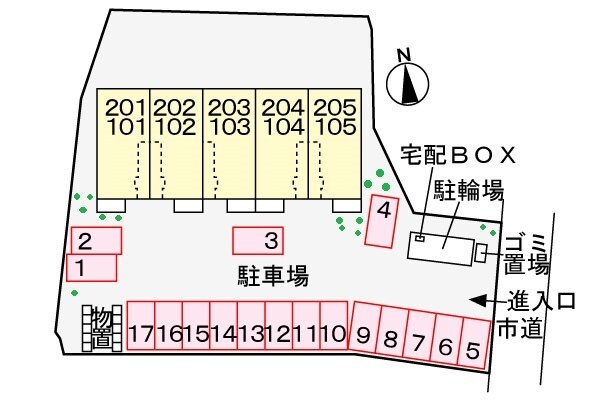 田中駅 徒歩45分 2階の物件内観写真