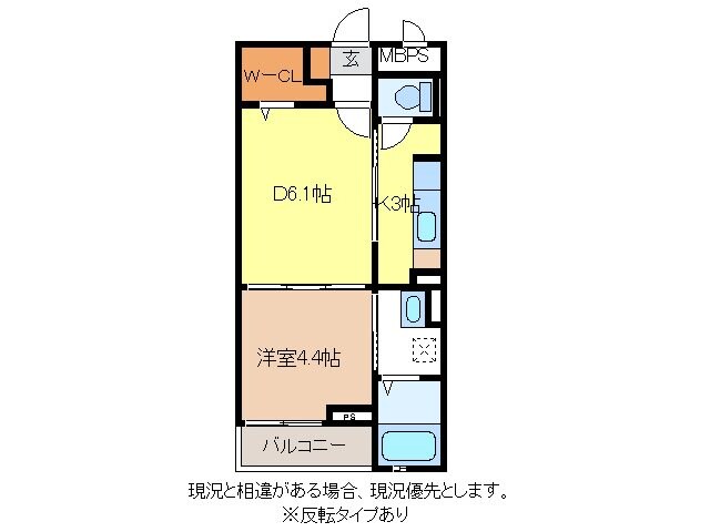 ベルファミーユの物件間取画像