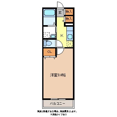 長野駅 徒歩9分 2階の物件間取画像