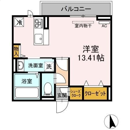 CUBEの物件間取画像