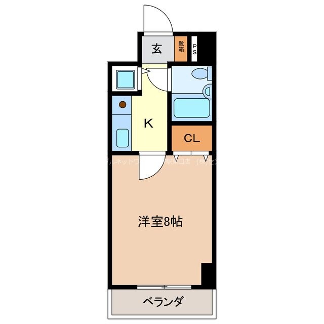 ダイアパレス長野大通りの物件間取画像