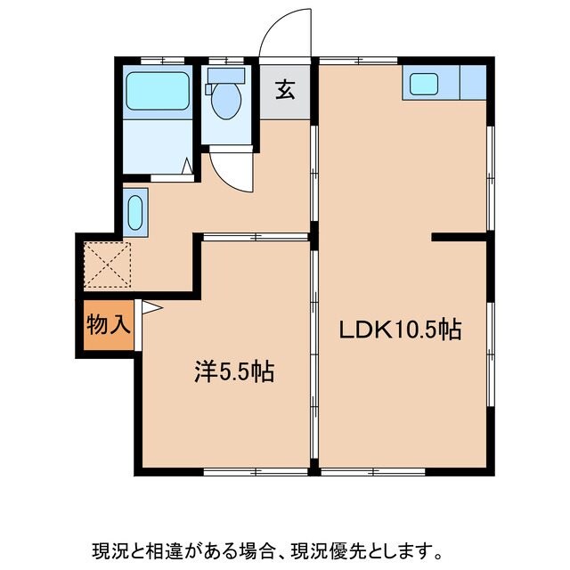 代田コーポの物件間取画像