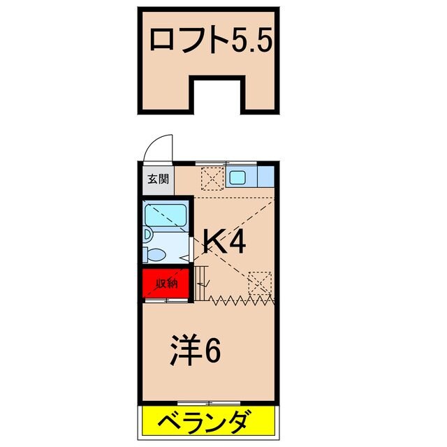 ハイツｎの物件間取画像