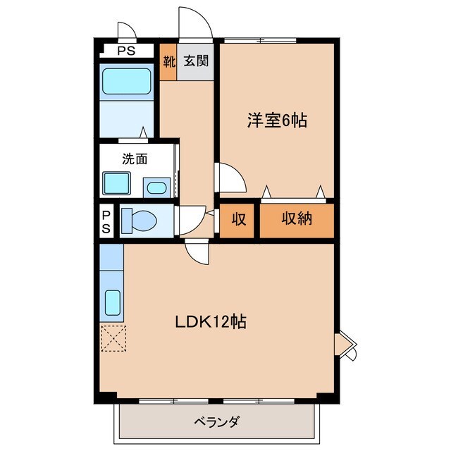 ベルメゾン宮ノ上の物件間取画像