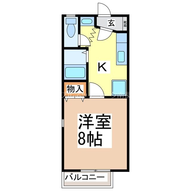 物件間取画像