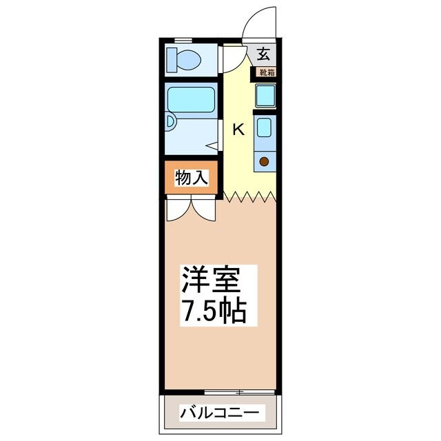 物件間取画像