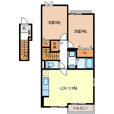 アロージョ・フロレスタの物件間取画像