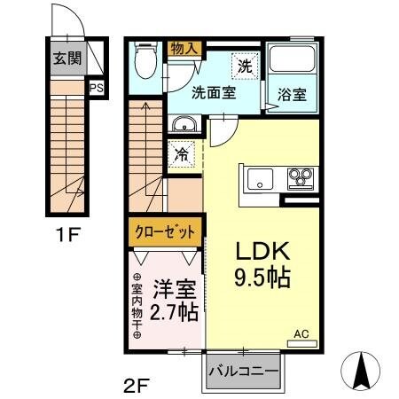 柊の物件間取画像