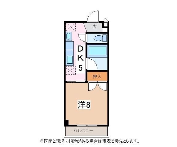 松本駅 徒歩7分 4階の物件間取画像