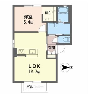 メゾン北深志の物件間取画像